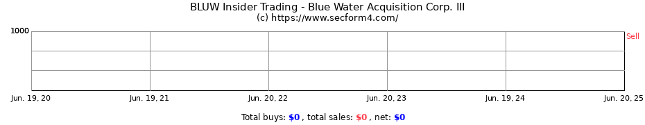 Insider Trading Transactions for Blue Water Acquisition Corp. III