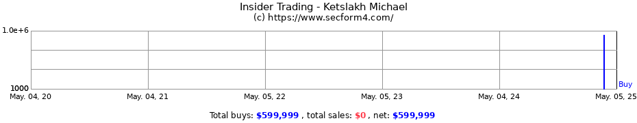 Insider Trading Transactions for Ketslakh Michael